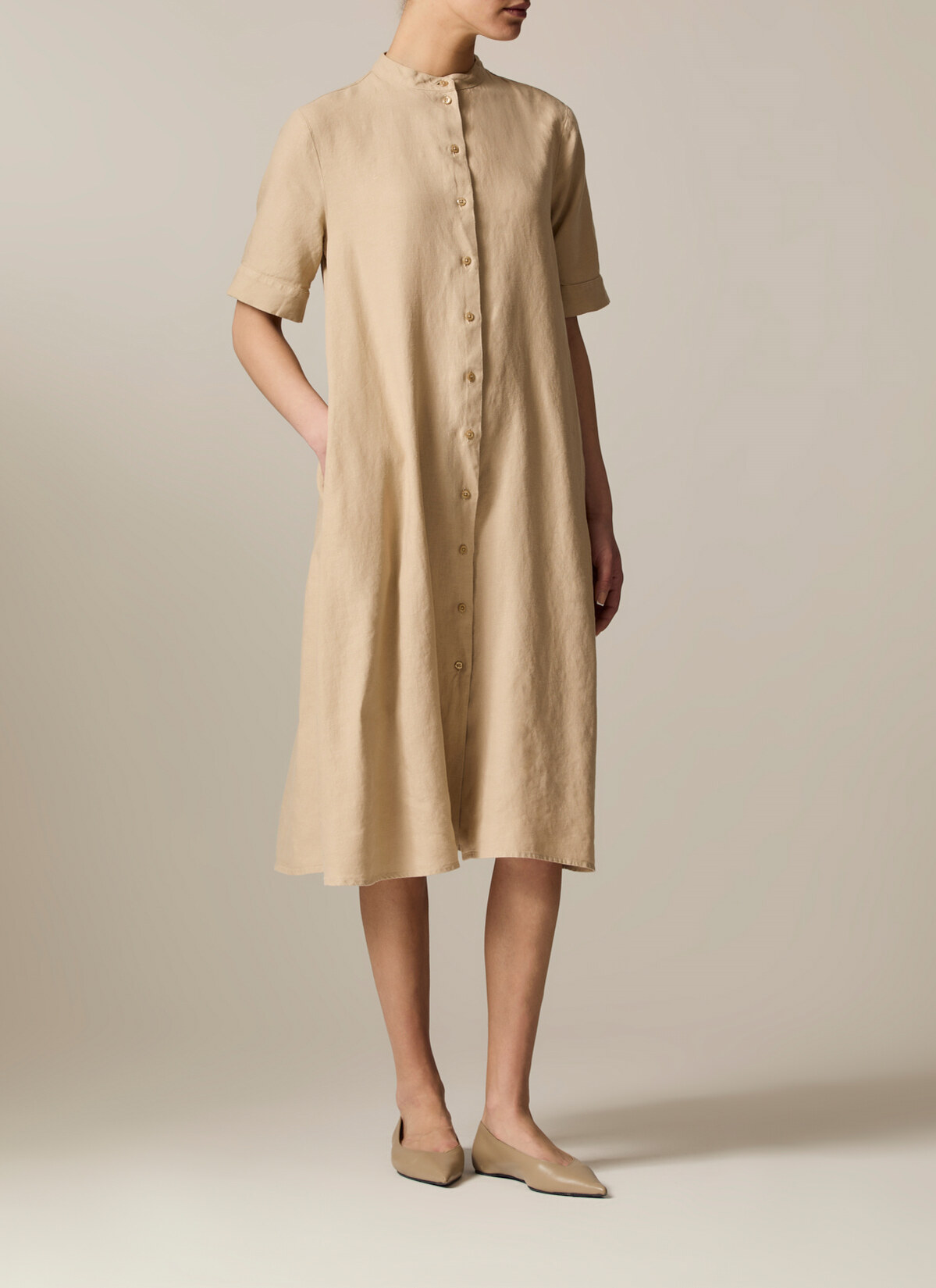 Kleid, Beach Brown Detailansicht 1