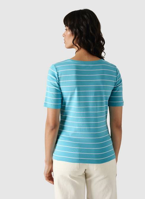 T-Shirt Rundhals 1/2 Arm width=