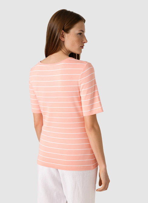 T-Shirt Rundhals 1/2 Arm width=