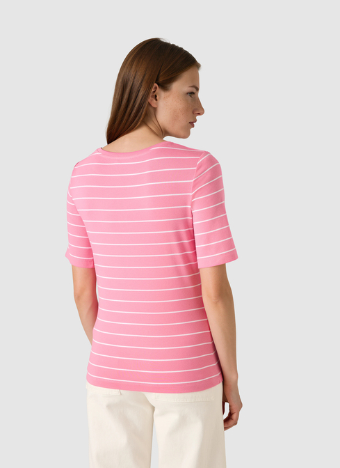 T-Shirt Rundhals 1/2 Arm width=