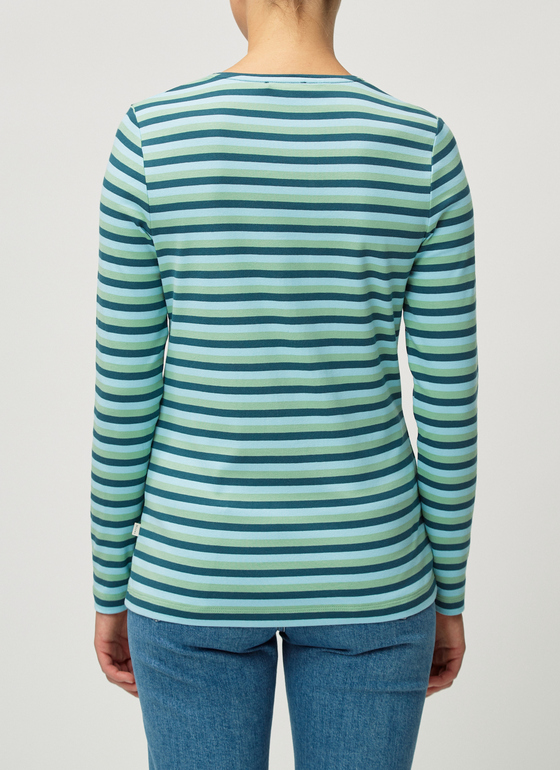 Longsleeve 1/1 Arm Celeste Frontansicht