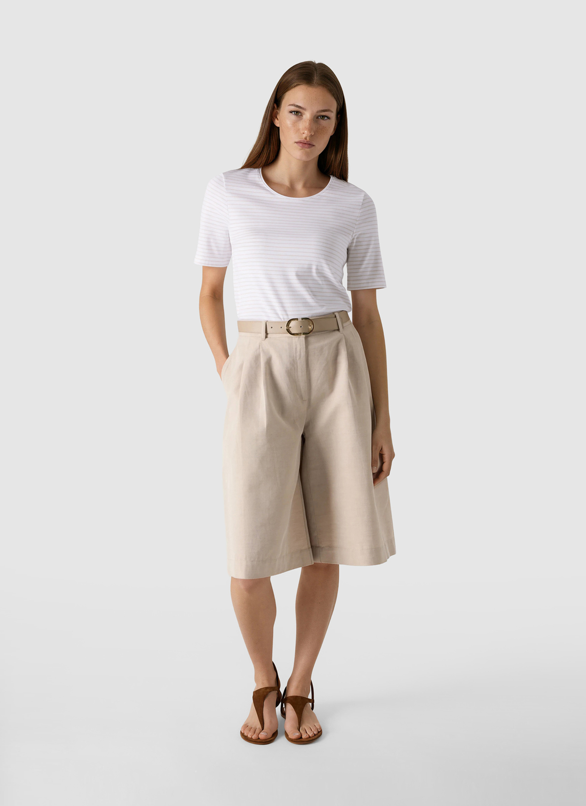 T-Shirt Rundhals 1/2 Arm, Beach Detailansicht 2