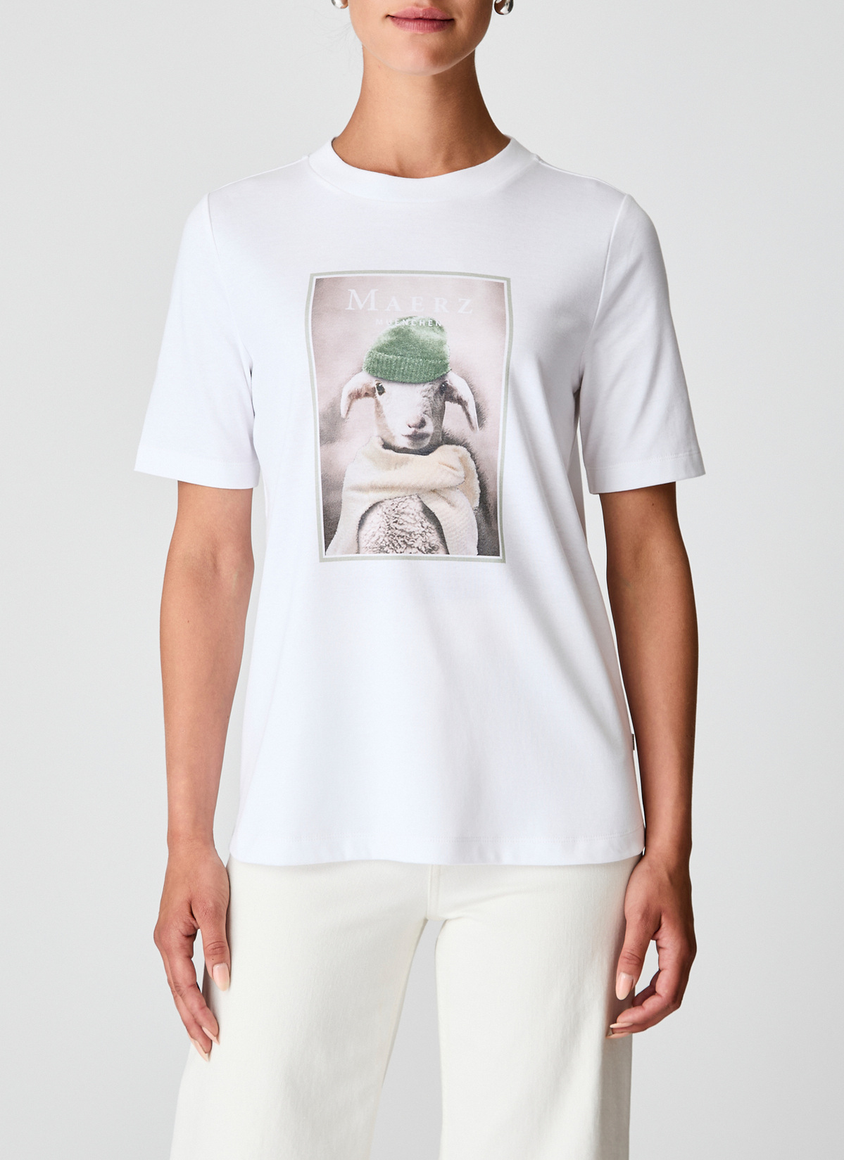 T-Shirt 1/2 Arm, Pastel Pistachio Detailansicht 1