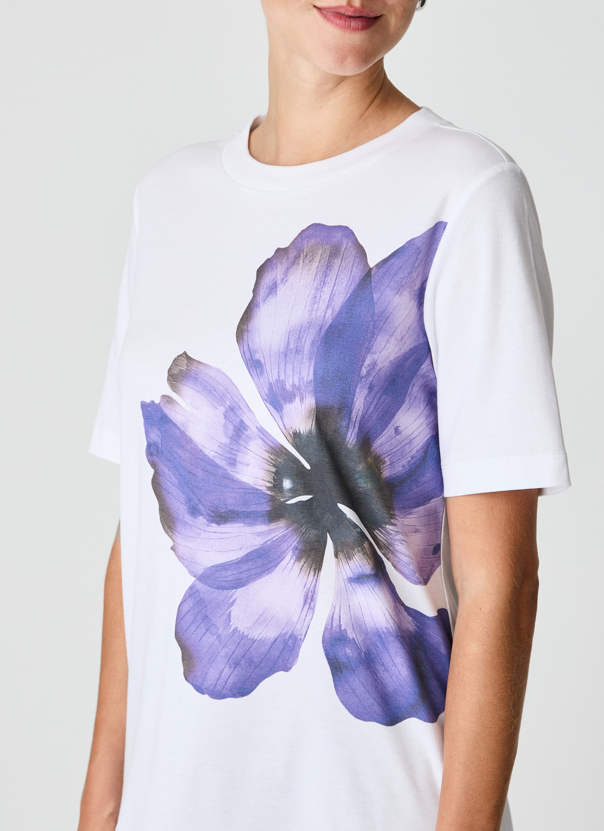 T-Shirt 1/2 Arm, Mythical Violet Detailansicht 1