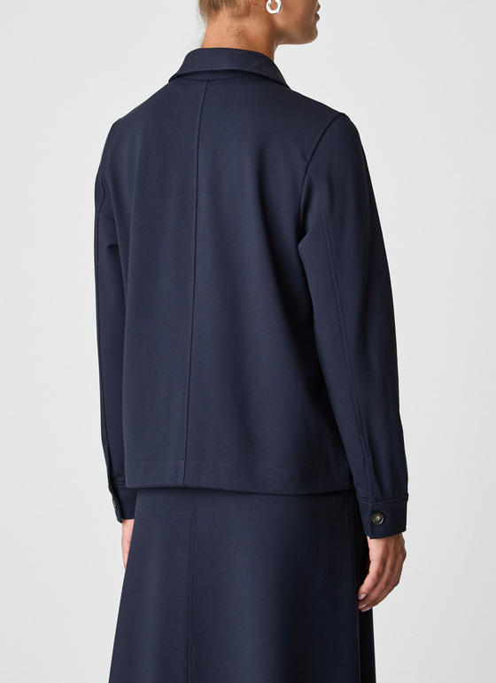 Jacke Wirk Navy Frontansicht