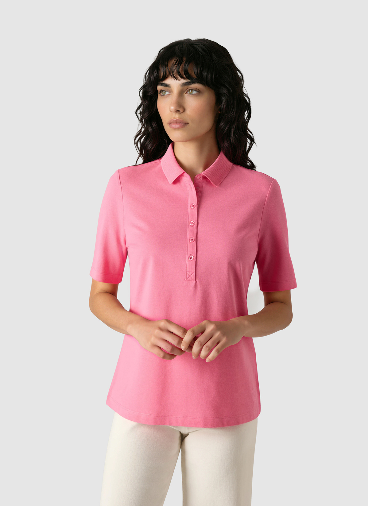 Bluse 1/1 Arm, Chateau Rose Frontansicht