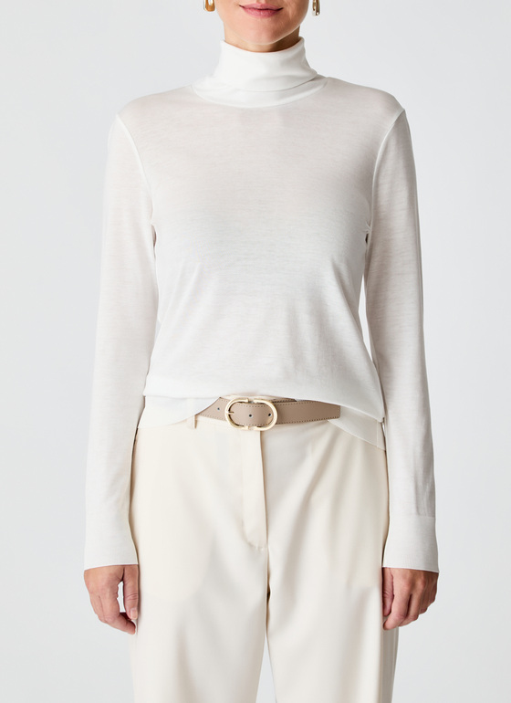 Longsleeve 1/1 Arm New White Frontansicht