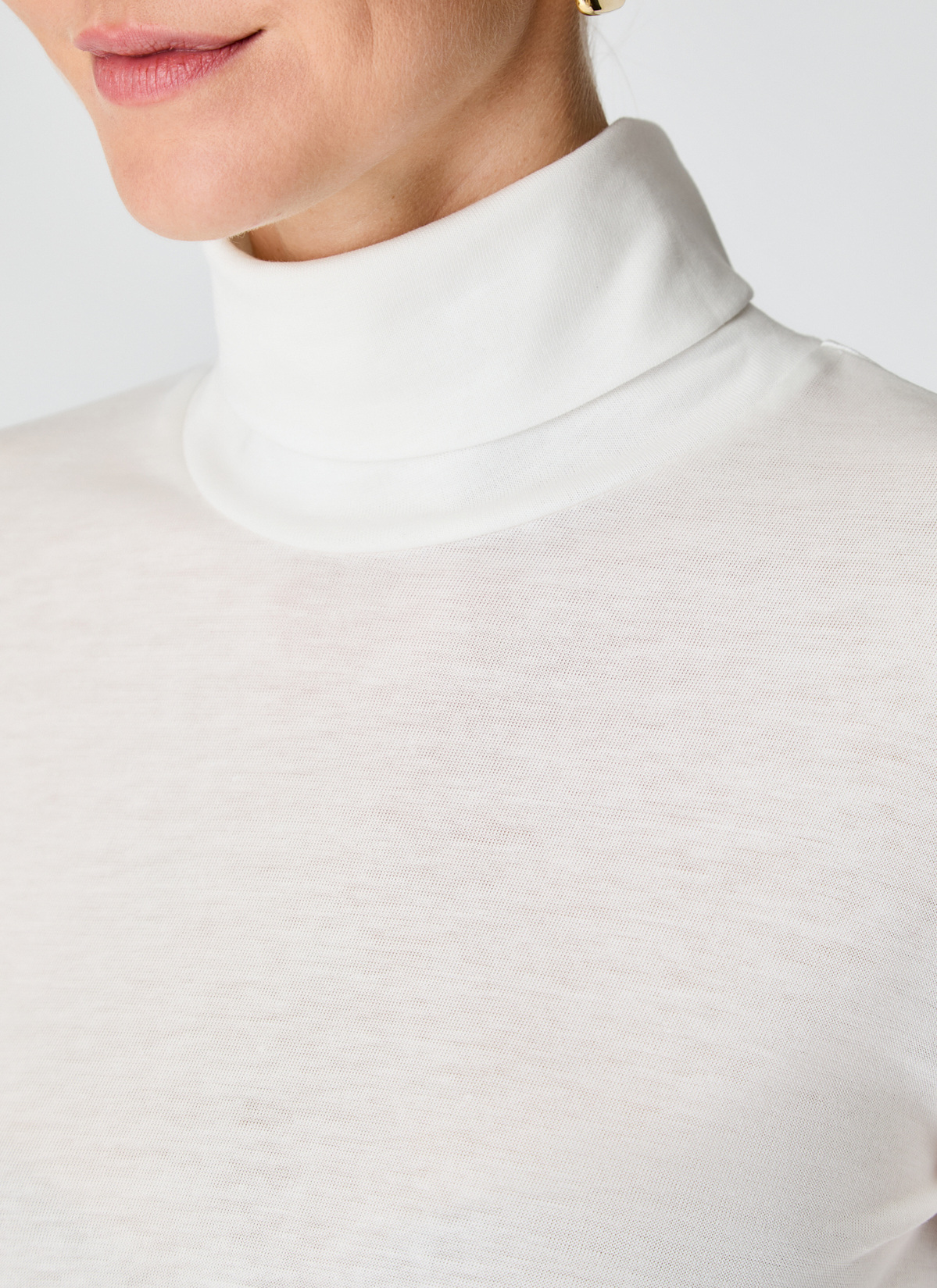 Longsleeve 1/1 Arm, New White Detailansicht 2