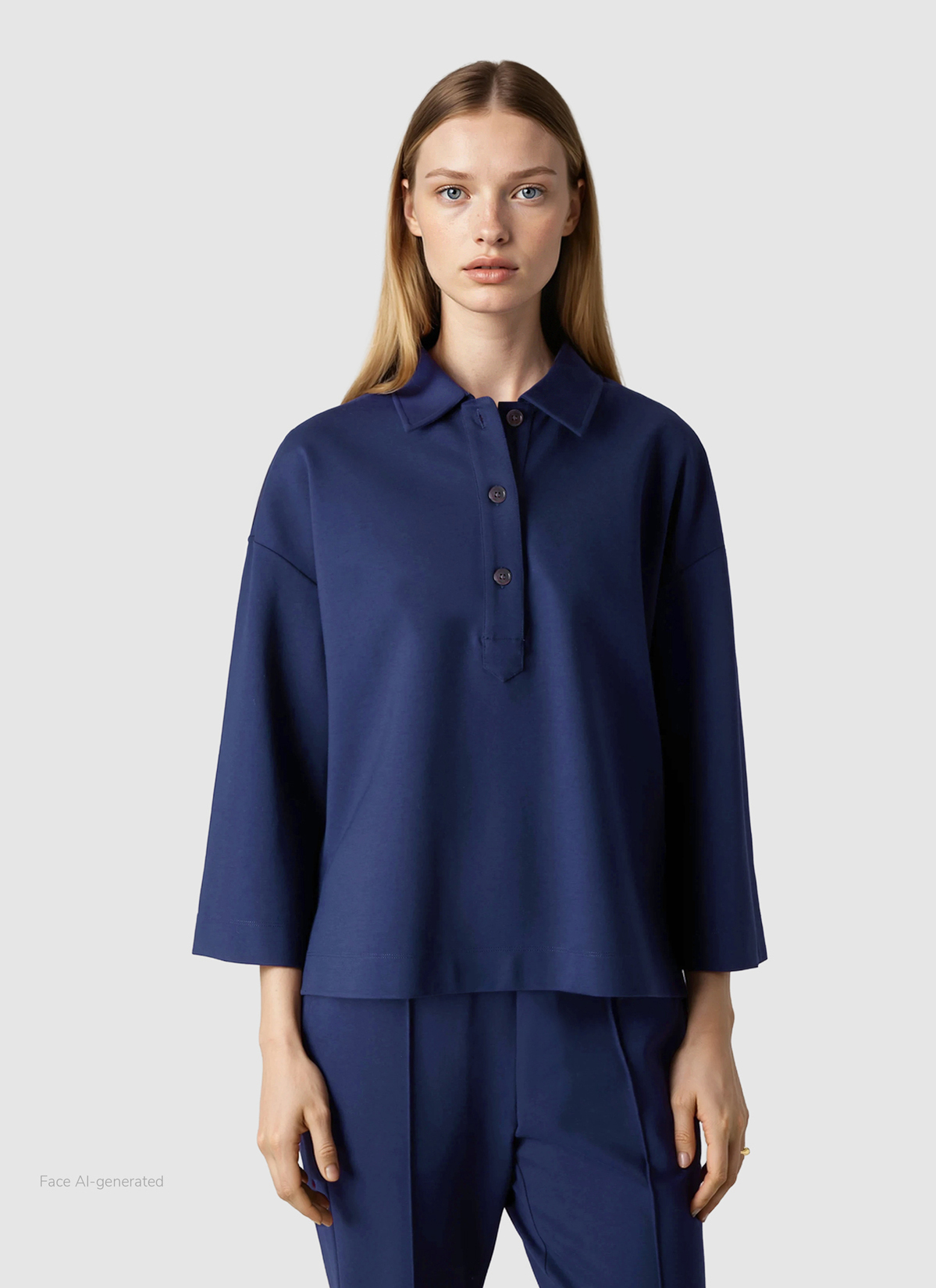 Poloshirt, Midnight Sail Frontansicht