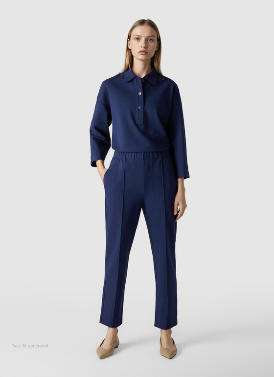 Poloshirt Midnight Sail Frontansicht