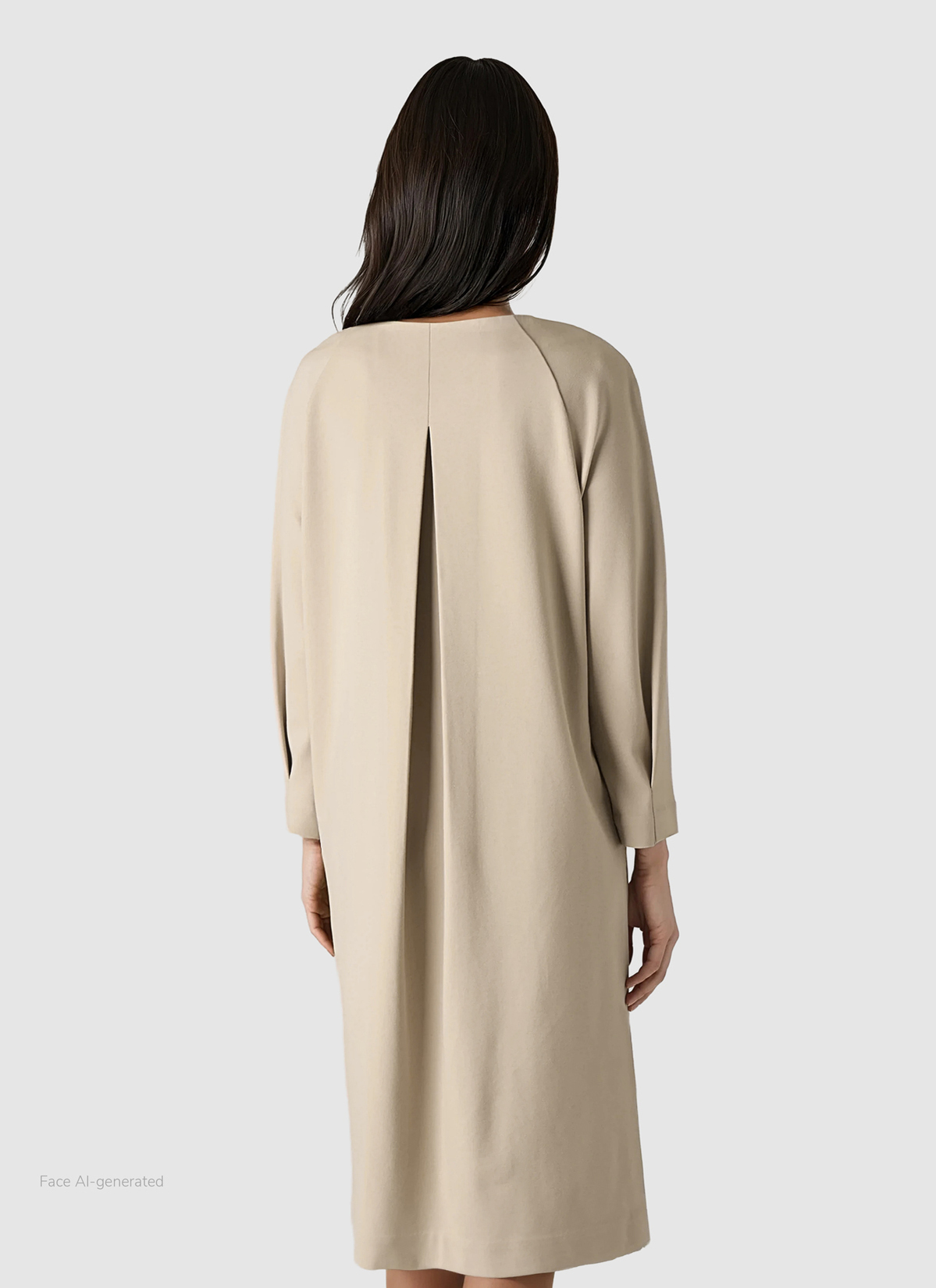 Kleid, Frappuccino Rückansicht