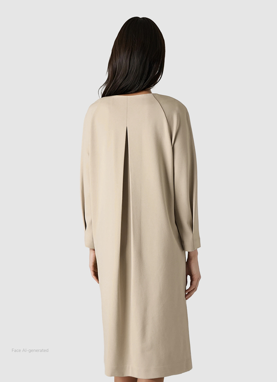 Kleid Frappuccino Frontansicht