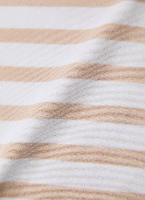 T-Shirt 1/2 Arm Sand Frontansicht