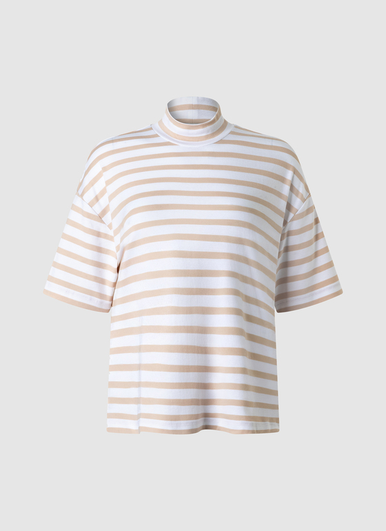 T-Shirt 1/2 Arm Sand Frontansicht