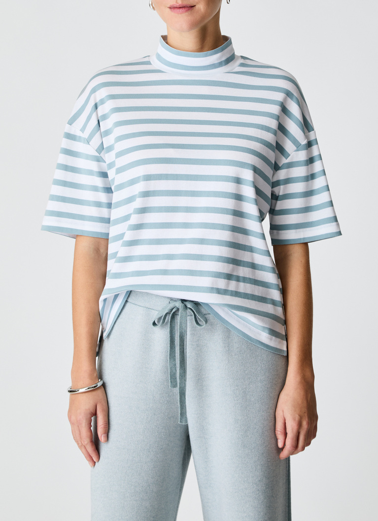 ShortsleeveLake Blue Frontansicht