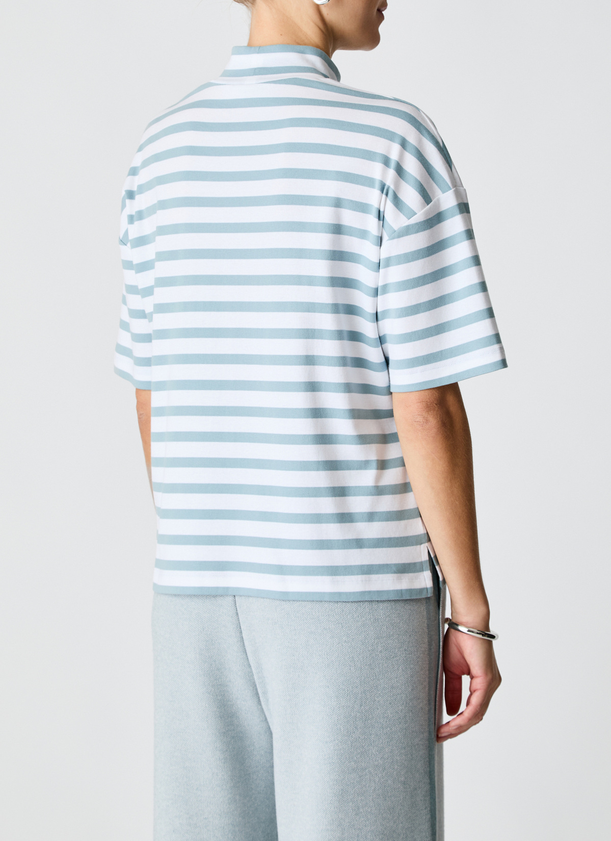 T-Shirt 1/2 Arm, Lake Blue Rückansicht