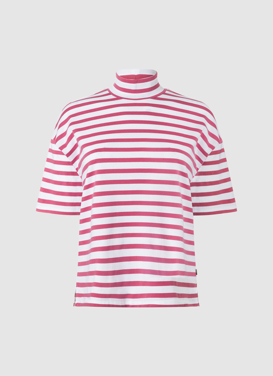 T-Shirt 1/2 Arm Smoky Pink Frontansicht