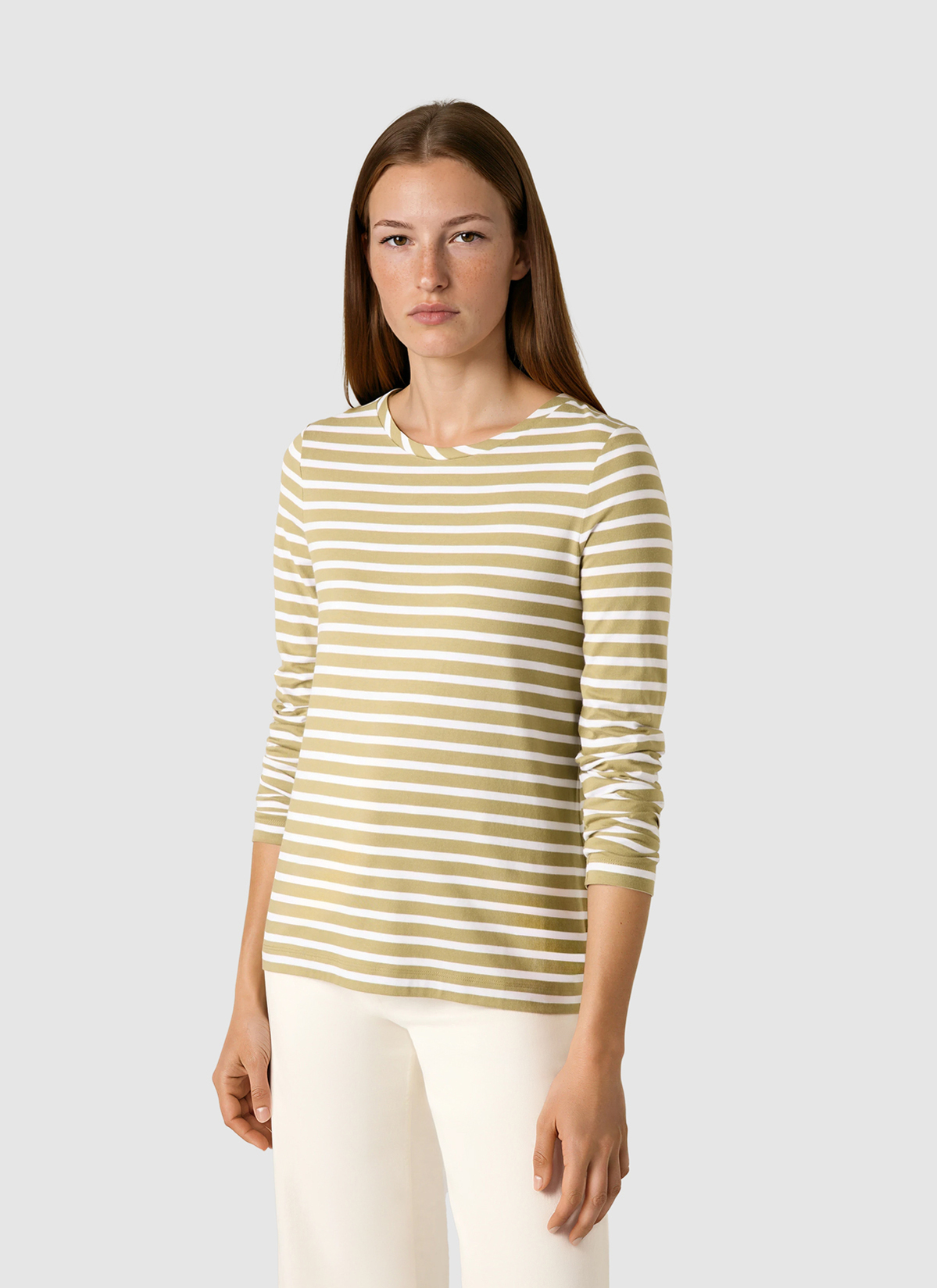 Longsleeve 1/1 Arm, Dried Herb Frontansicht