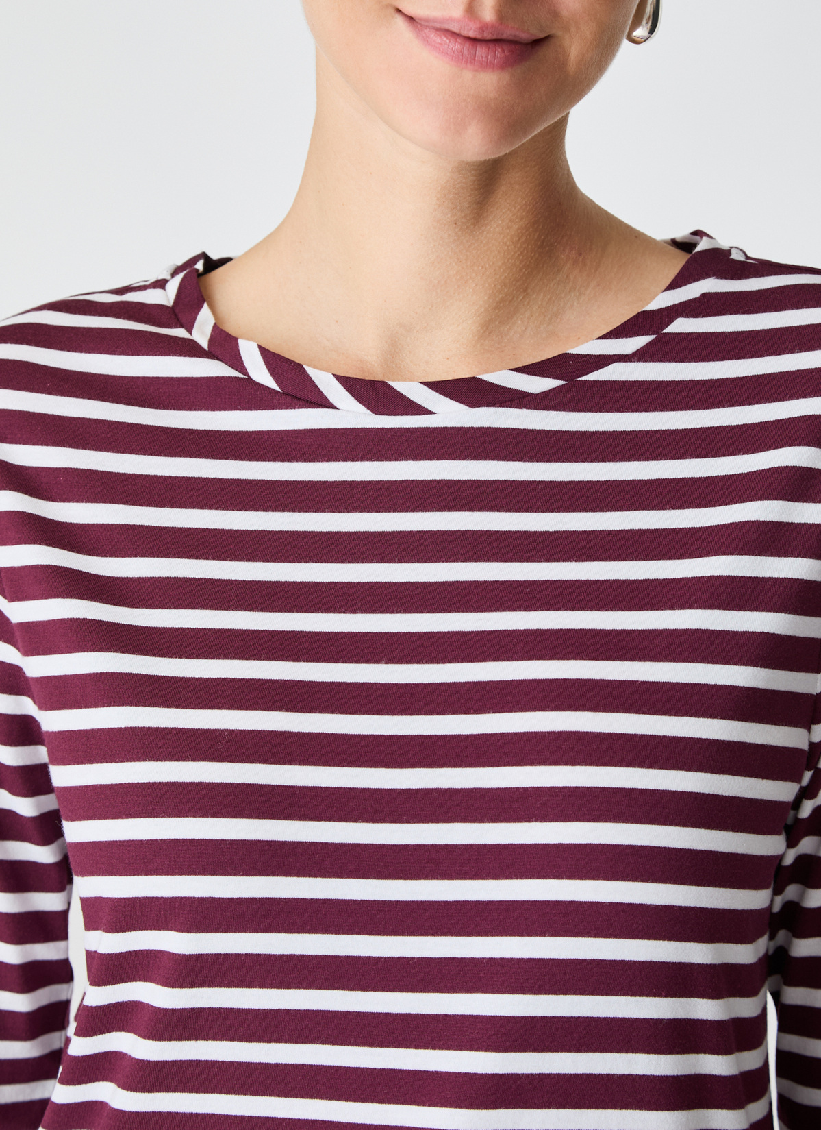 Longsleeve 1/1 Arm, Oxid Red Detailansicht 2