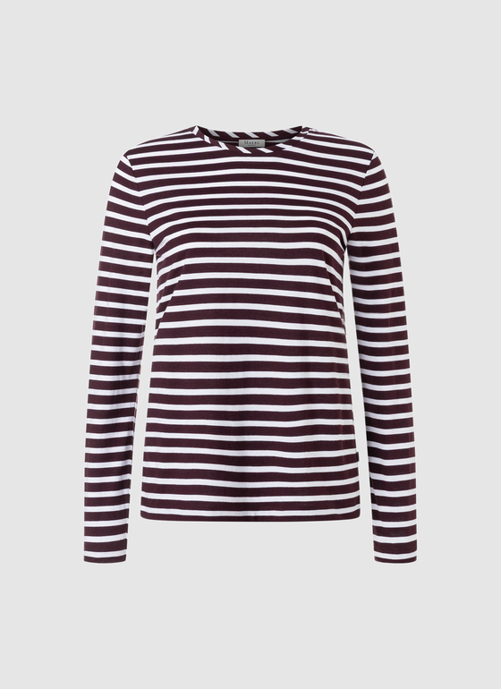 Longsleeve 1/1 Arm Oxid Red Frontansicht