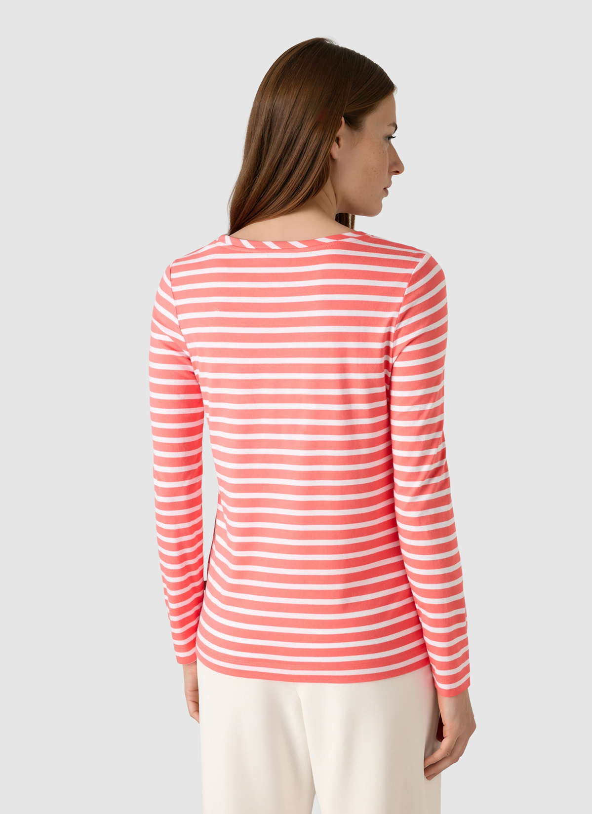 Longsleeve 1/1 Arm, Flamingo Rückansicht