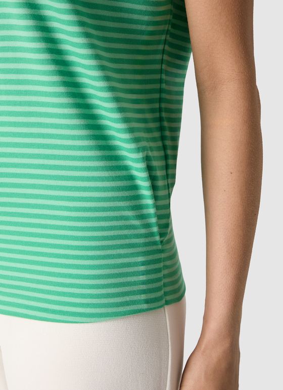 T-Shirt 1/2 Arm Jade Green Frontansicht