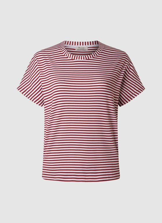 T-Shirt 1/2 Arm Red Pear Frontansicht