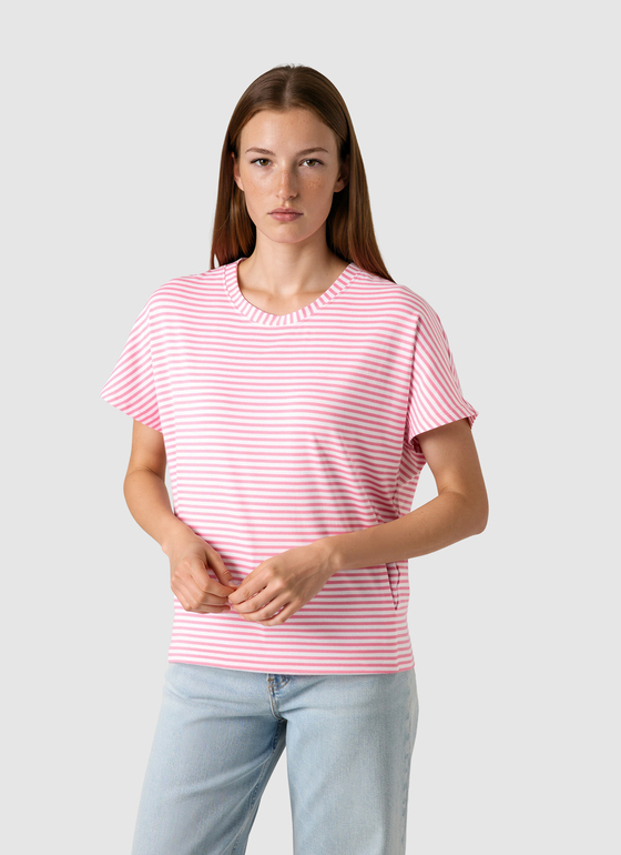 T-Shirt 1/2 Arm Chateau Rose Frontansicht