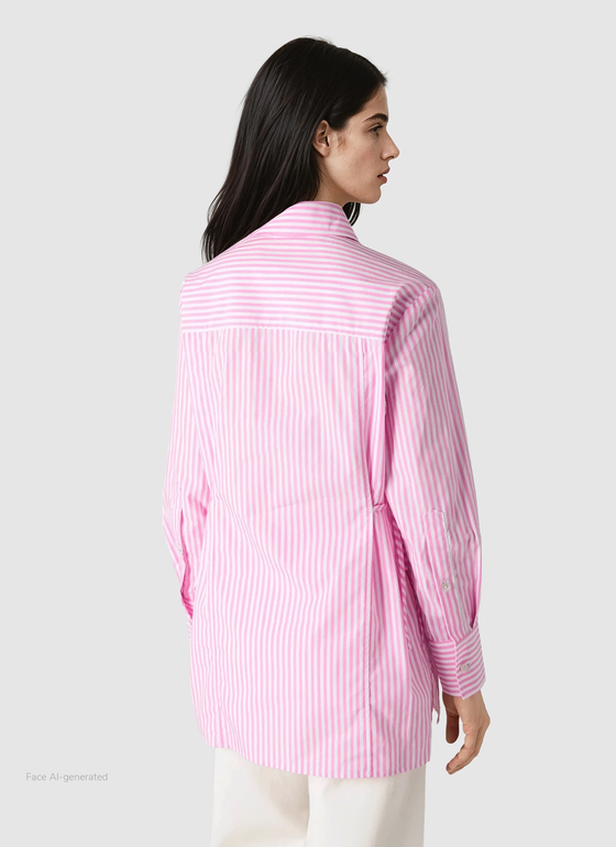 Bluse 1/1 Arm Chateau Rose Frontansicht