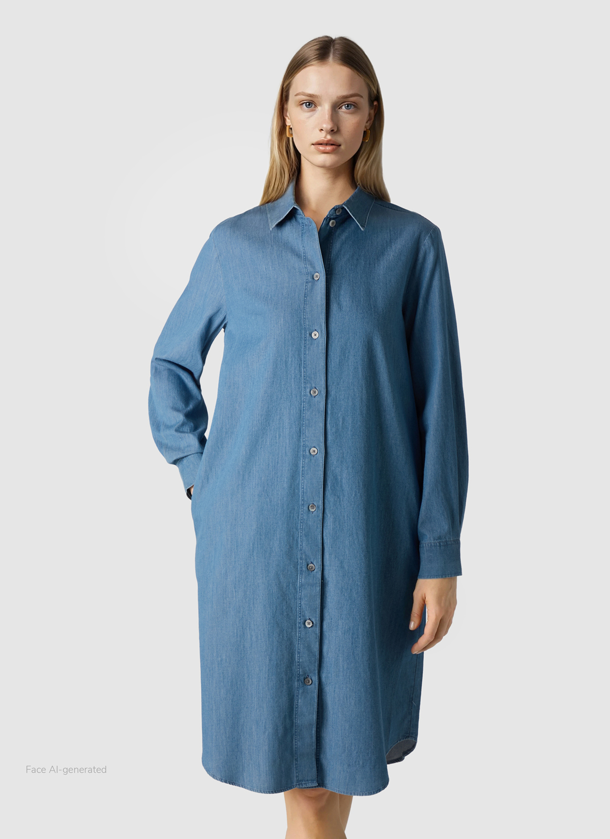 Kleid, Endless Sky Frontansicht