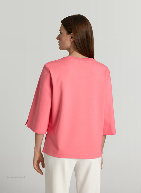 Longsleeve Rundhals 3/4 Arm width=
