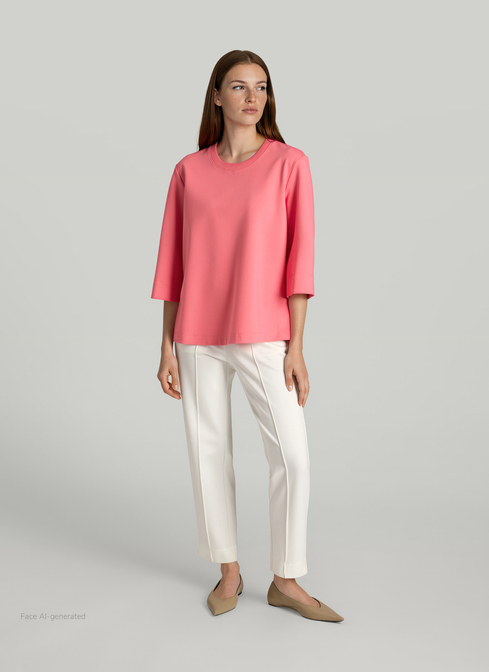 Longsleeve Rundhals 3/4 Arm width=