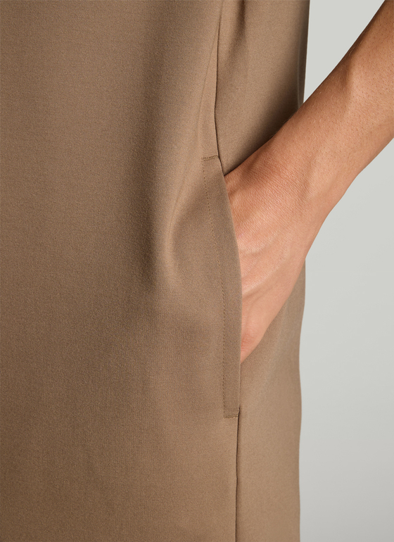 Kleid Nougat Frontansicht