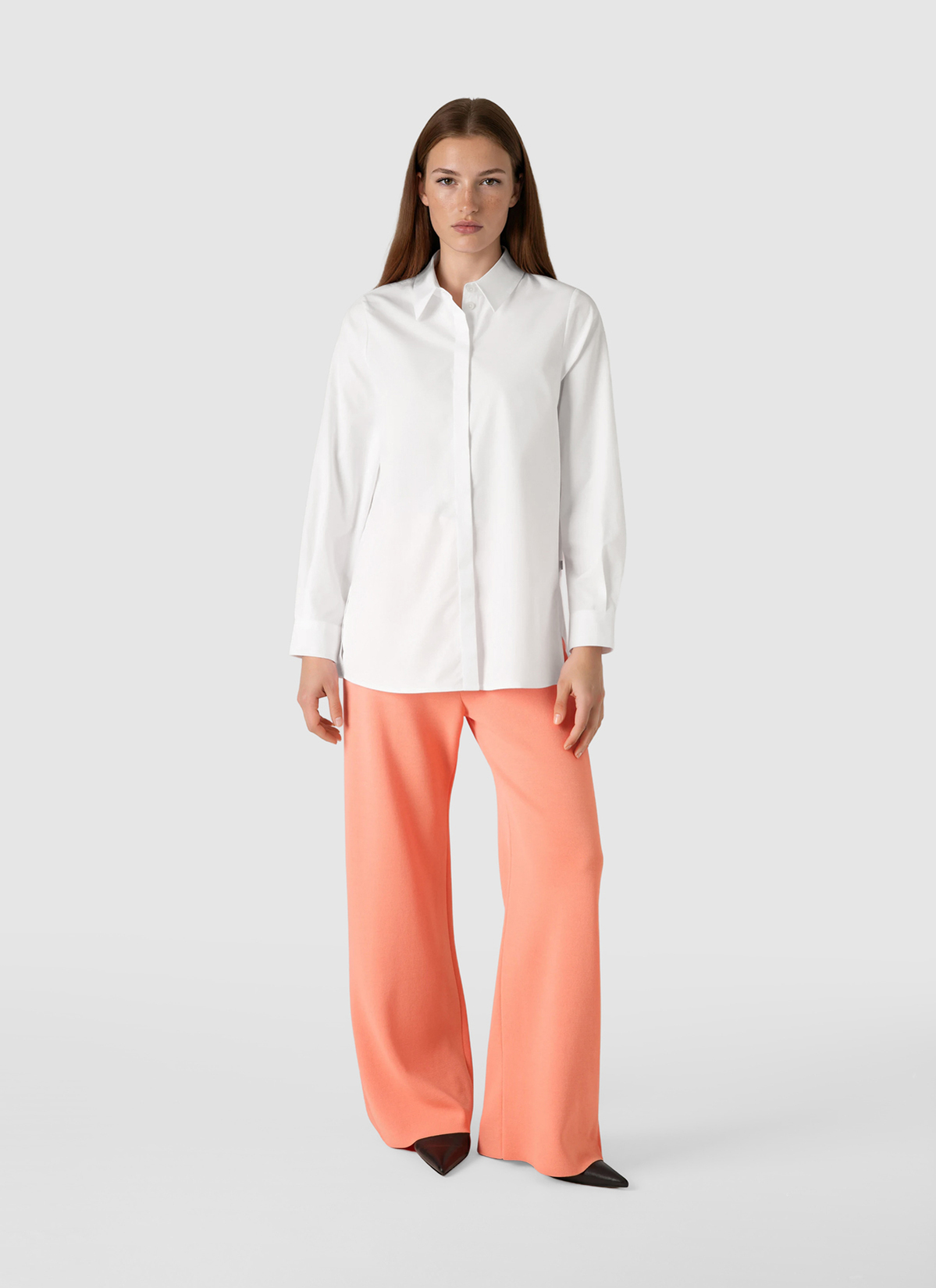 Bluse 1/1 Arm, Pure White Detailansicht 2