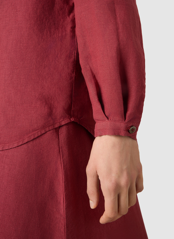 Bluse 1/1 Arm Red Pear Frontansicht