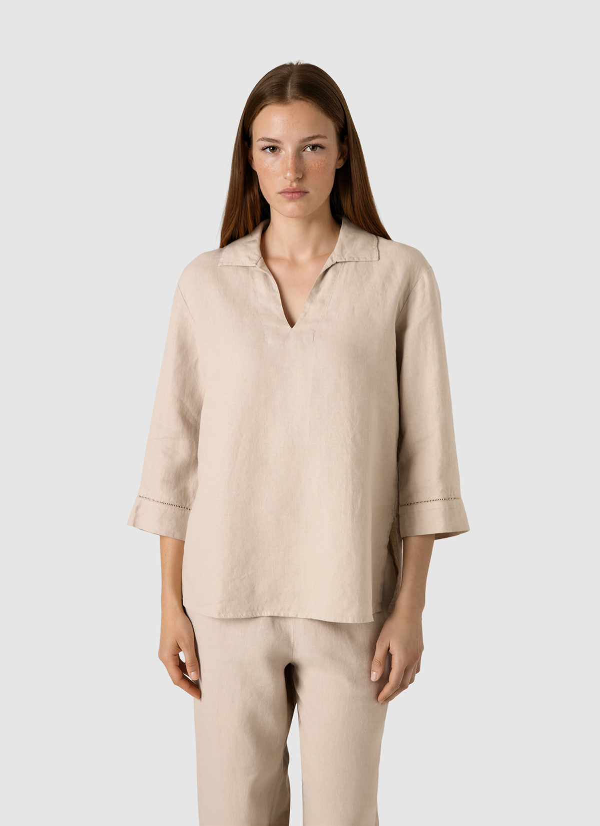 Tunika 1/1 Arm, Frappuccino Frontansicht