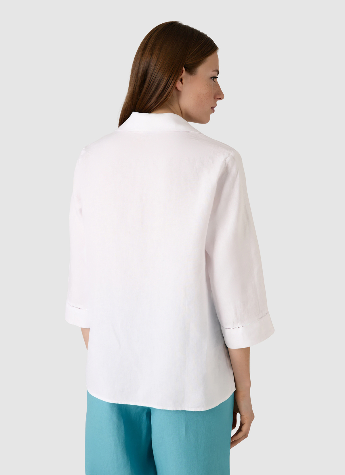 Tunika 1/1 Arm, Pure White Rückansicht