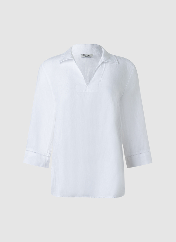 Tunika 1/1 Arm Pure White Frontansicht