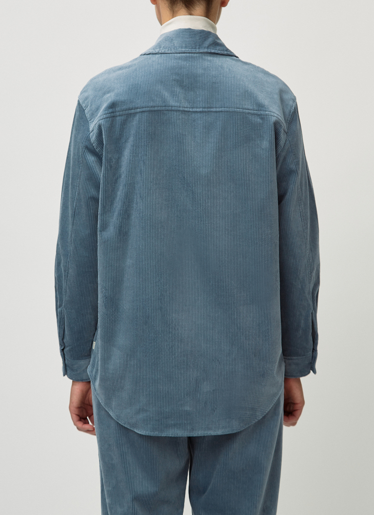 Overshirt, Washed Denim Rückansicht