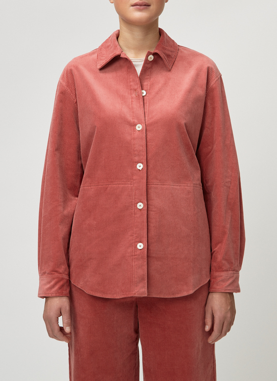 Overshirt Carmine Red Frontansicht