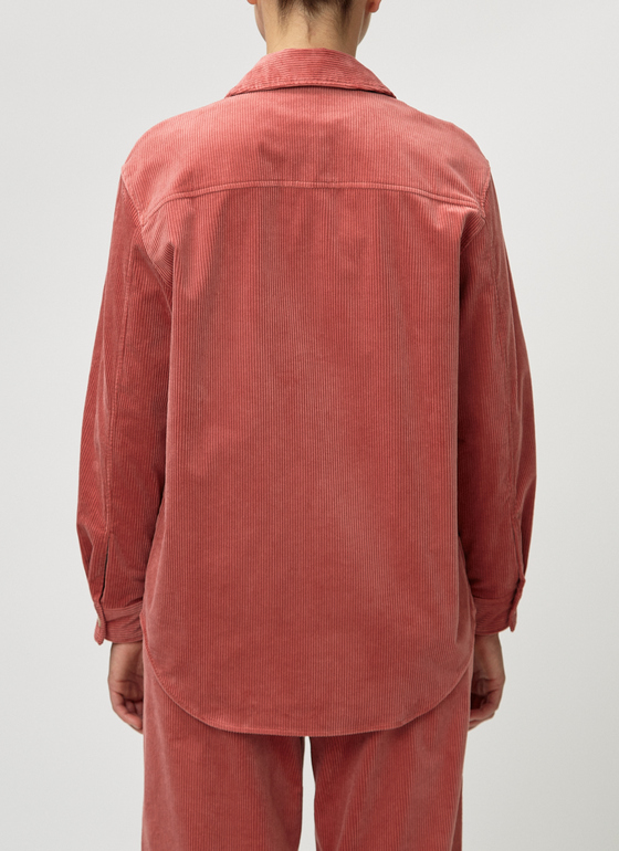 Overshirt Carmine Red Frontansicht