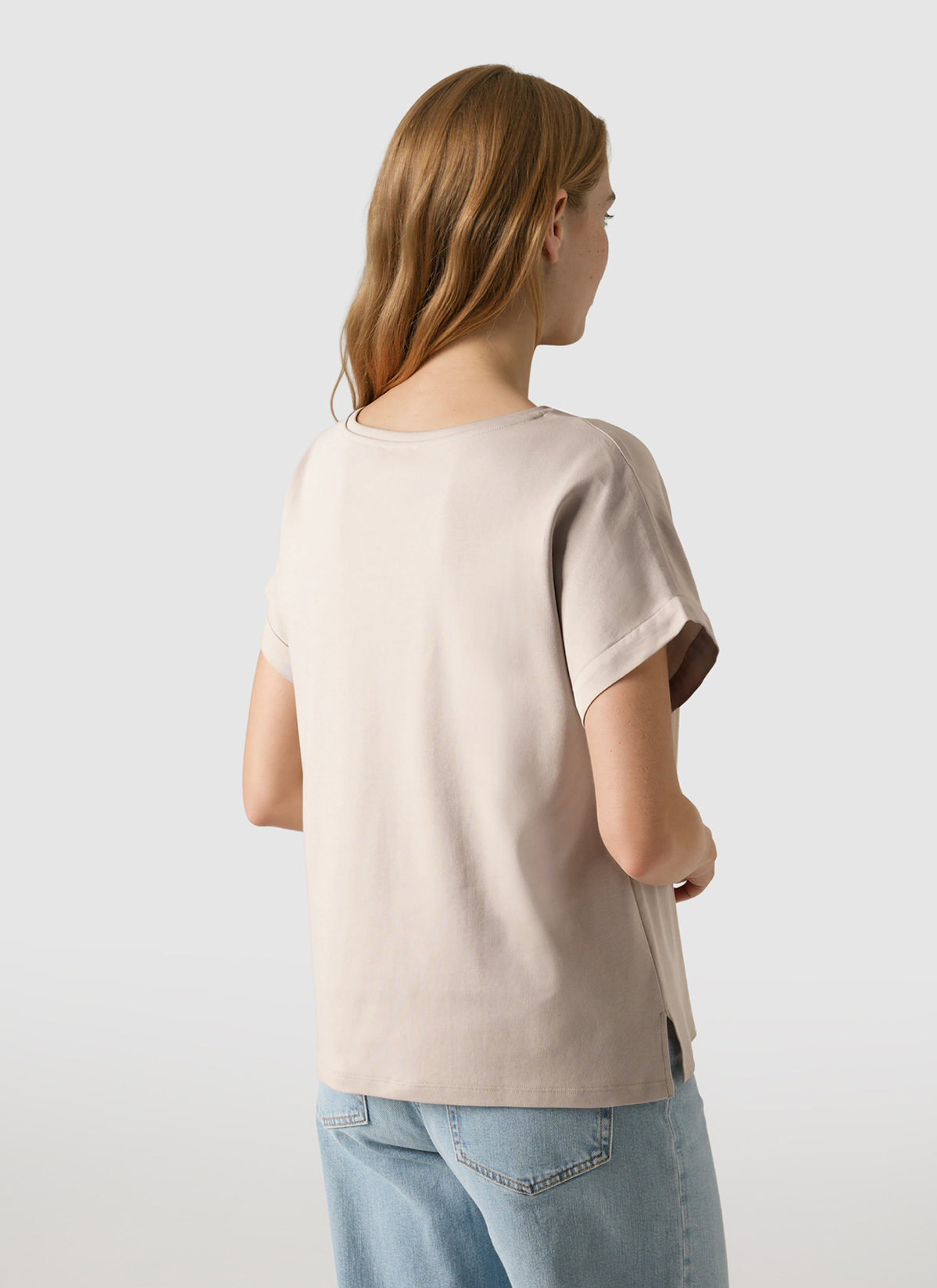 Bluse 1/2 Arm, Frappuccino Rückansicht