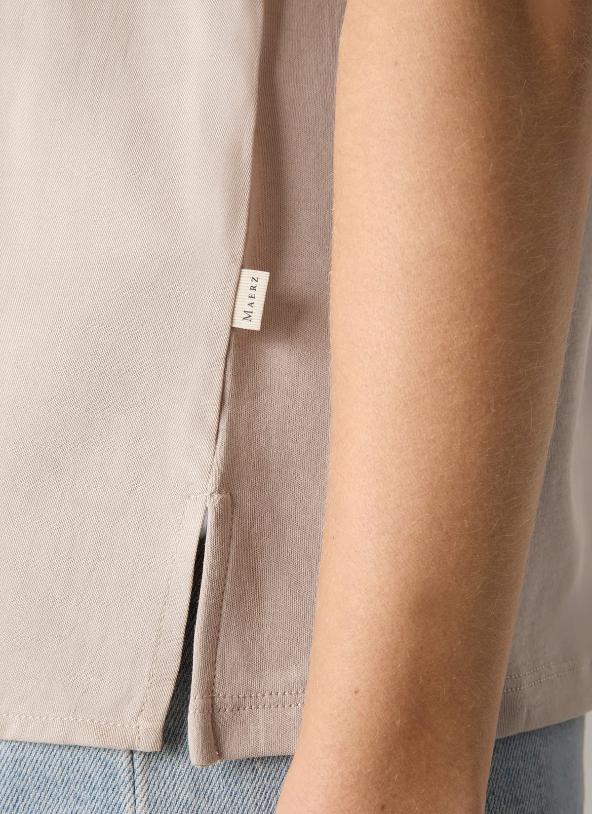 Bluse 1/2 Arm, Frappuccino Detailansicht 1