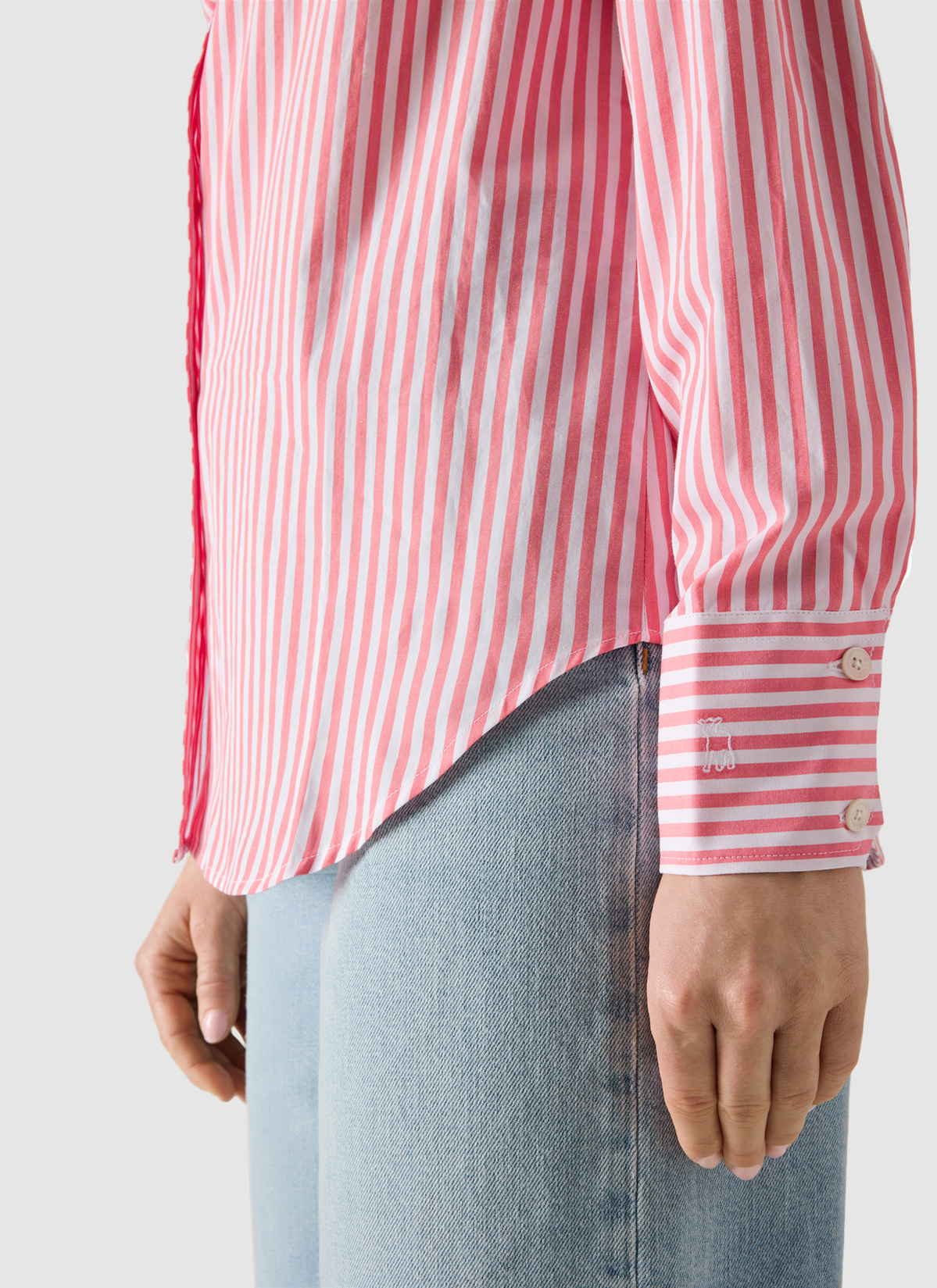 Bluse 1/1 Arm, Flamingo Detailansicht 1