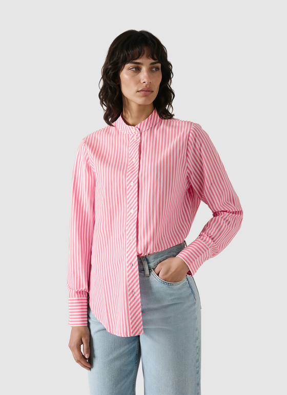 Bluse 1/1 Arm Flamingo Frontansicht