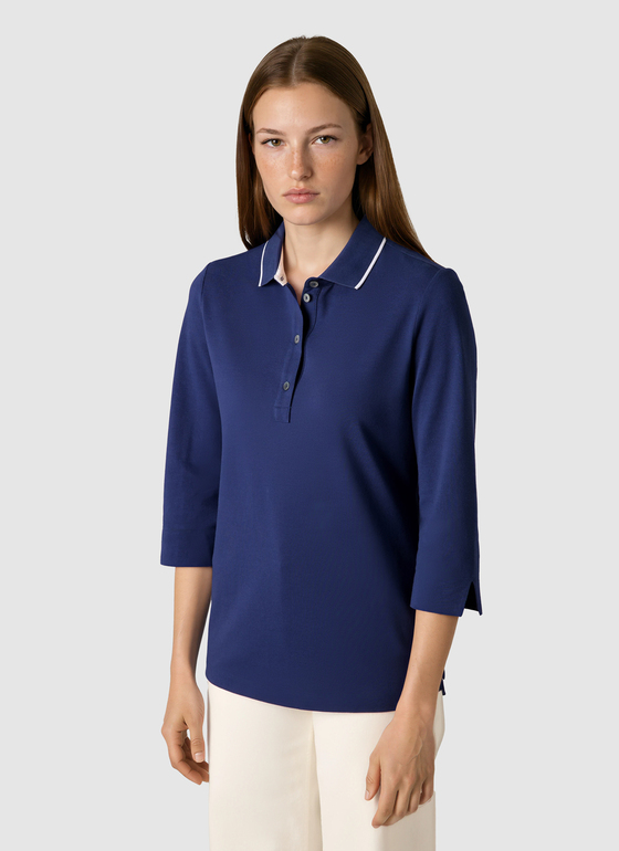 Poloshirt Midnight Sail Frontansicht