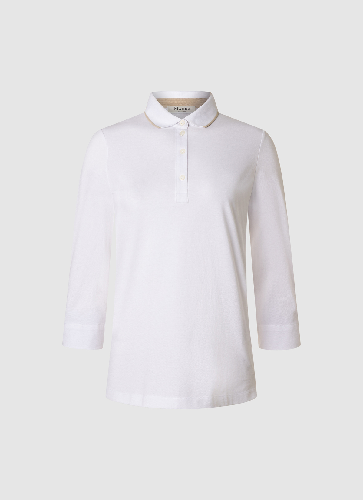Poloshirt, Pure White