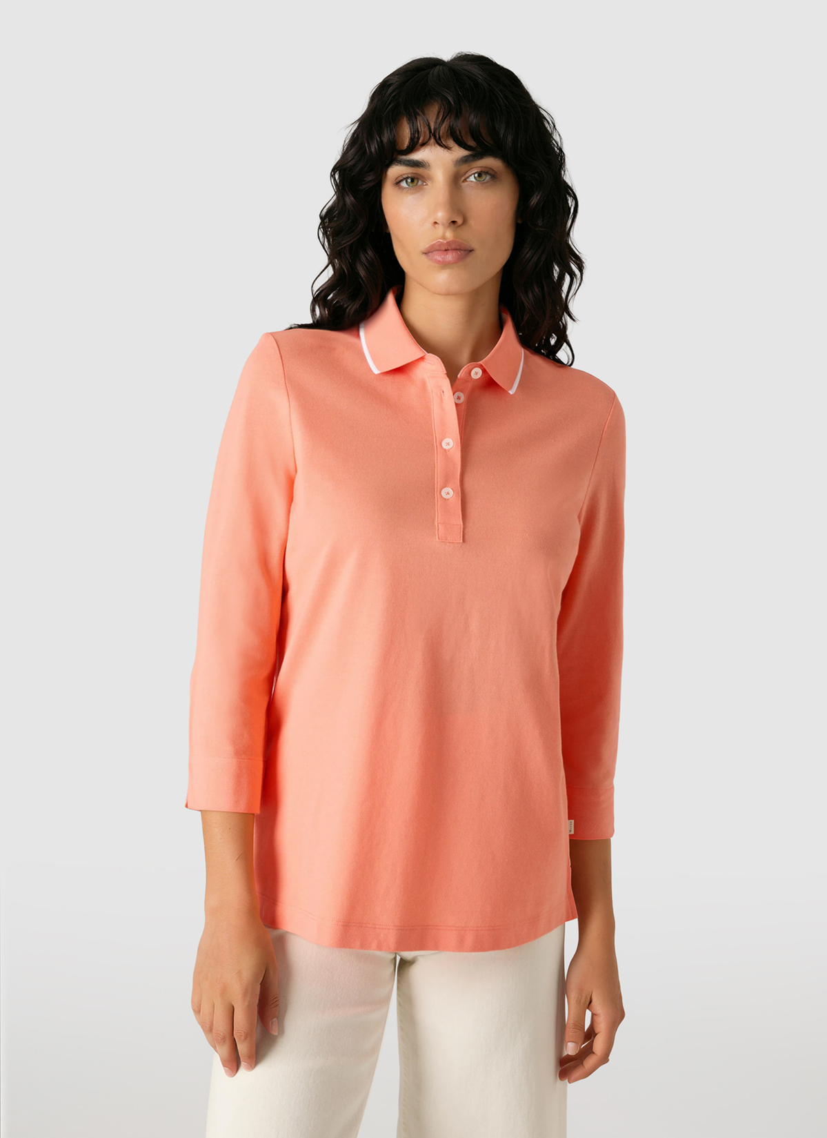 Poloshirt, Coral Reef Detailansicht 2
