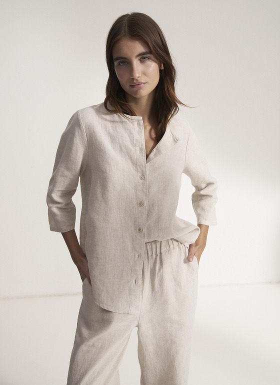 Bluse 3/4 Arm Beach Frontansicht