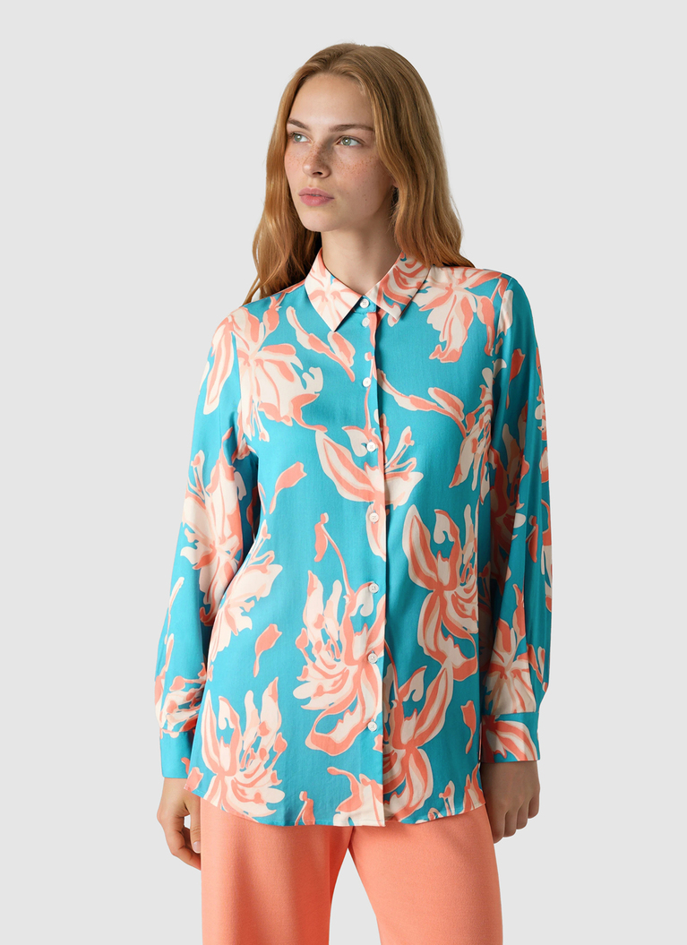 BluseDelphinium Blue Frontansicht